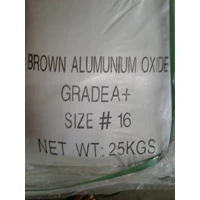 bahan kimia industri brown alumunium oxide brown alox grade