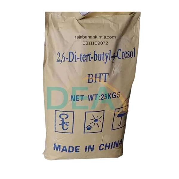 Butylated Hydroxytoluene (BHT) Bahan Kimia