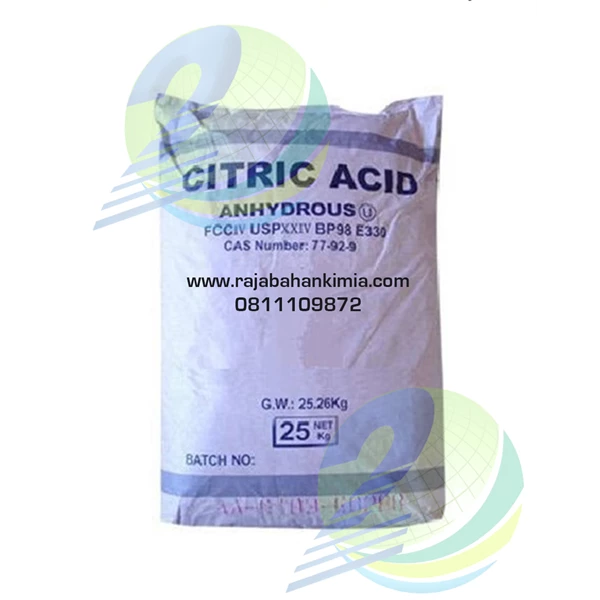 Citric Acid Anhydrous 25 Kg