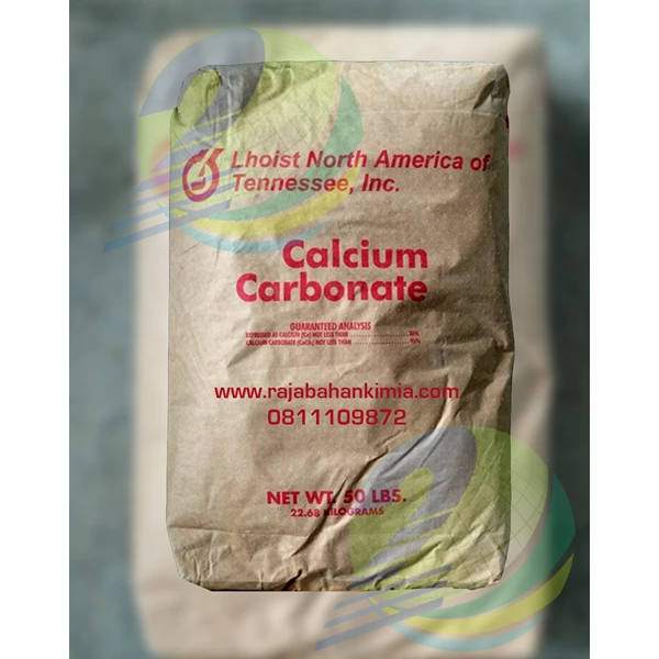 Bahan Kimia Calcium Carbonate Masterbatch powder 50 Kg