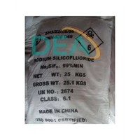 Bahan Kimia Sodium silicofluoride Ex.China 25Kg /Zak