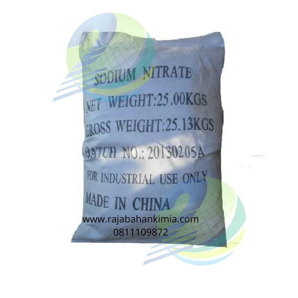 Bahan Kimia Sodium Nitrate 25 Kg /Zak