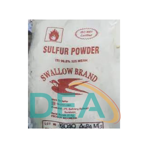 Sulphur Powder Brand Swallow 25Kg